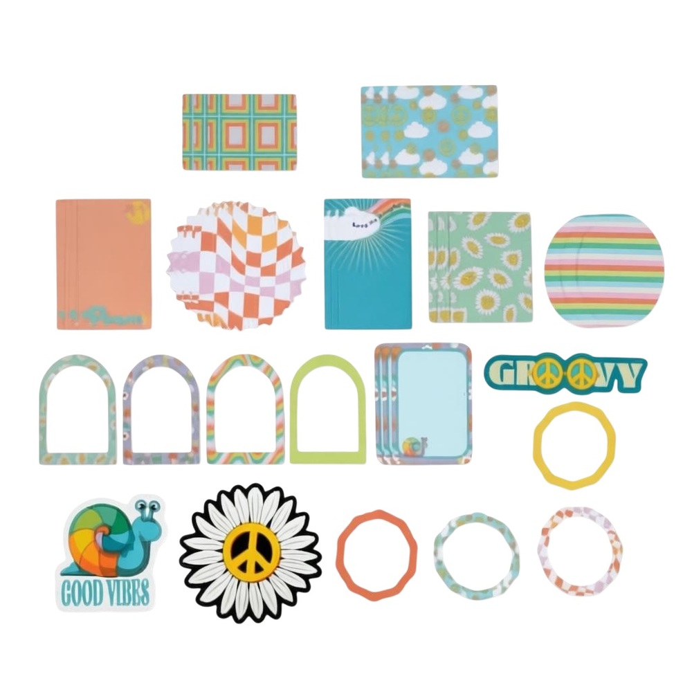 Michaels Fab Finds Journal Kit with Blue and Multicolor Accents - Picture 3 of 5